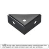 sourcing map 4Pcs Angle Corner Brackets 38mm x 38mm, Cold