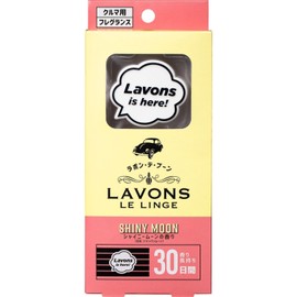 Labon De Boone [Car Air Freshener] Clip Type Deodorizing Shiny Moon [Floral Green] 4.9 oz (110 g)