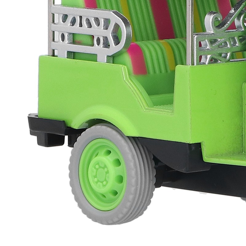 Pull Back Thai Tricycle Simulation Alloy Tuk Tuk Car Model