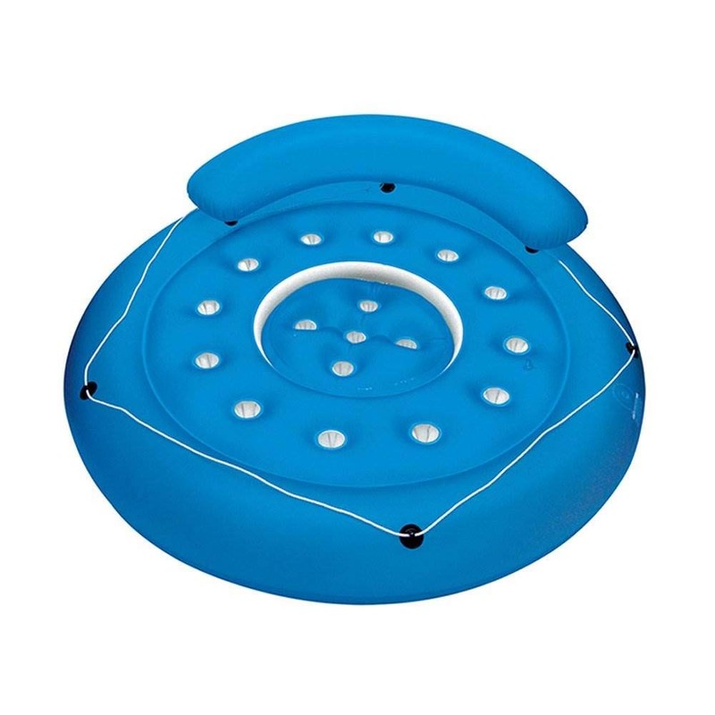 Poolmaster 83660 French Pocket Convertible Island , Blue