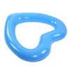 Heart Shaped Swimming Circle 120cm Thick Tear Resistant PVC Material