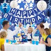 ZERODECO Birthday Decorations, Happy Birthday Banner with Paper Honeycomb, Star