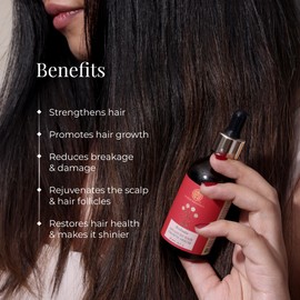Forest Essentials Keshanta Advanced Hair Growth Serum | With Redensyl & AnaGain | Ayurvedic Hair Loss Treatment | Natural Hair Oil | Scalp Serum