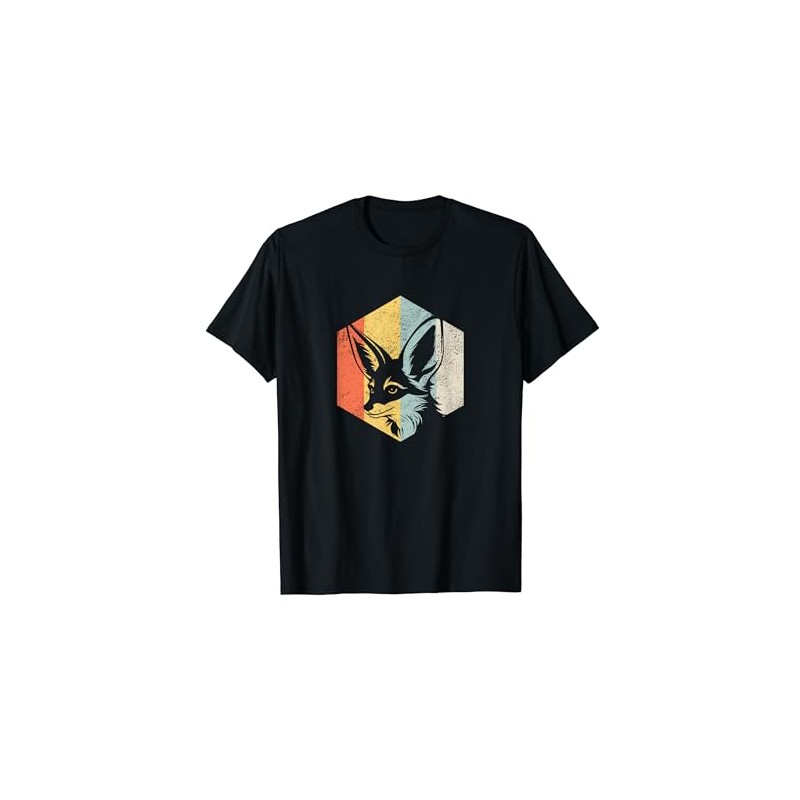 Minimalist Retro Fennec Fox T-Shirt