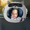 Diono Easy View Racoon Character Baby Car Mirror, Safety Car