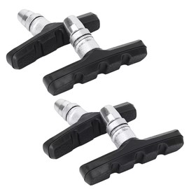 2 X FITTOO Bike Bicycle Brake Pads, Bike V Brake Pad, Universal Brake Shoes, Length 60mm (2 Pairs)