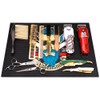 Barber Mat for Clippers, BarberTop 11.81"x17.72"Anti-Slip Flexible Rubber Barber Mat