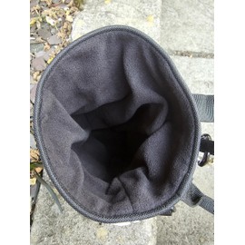 KAIZENINE Chalk Bag Rock Climbing Bouldering Chalk Climber Grip Strength Gym Weight Lifting Kaizenine Climber CHALK BAG ONLY