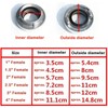 Female Storz Coupling with Internal Thread Aluminium Hose Coupling Fire
