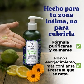 Scentual He Wash – Shampoo Higiene Íntima Caballero 250ml – Limpieza Suave – Aroma Masculino Herbal – pH Balanceado – Refrescante – Uso Diario