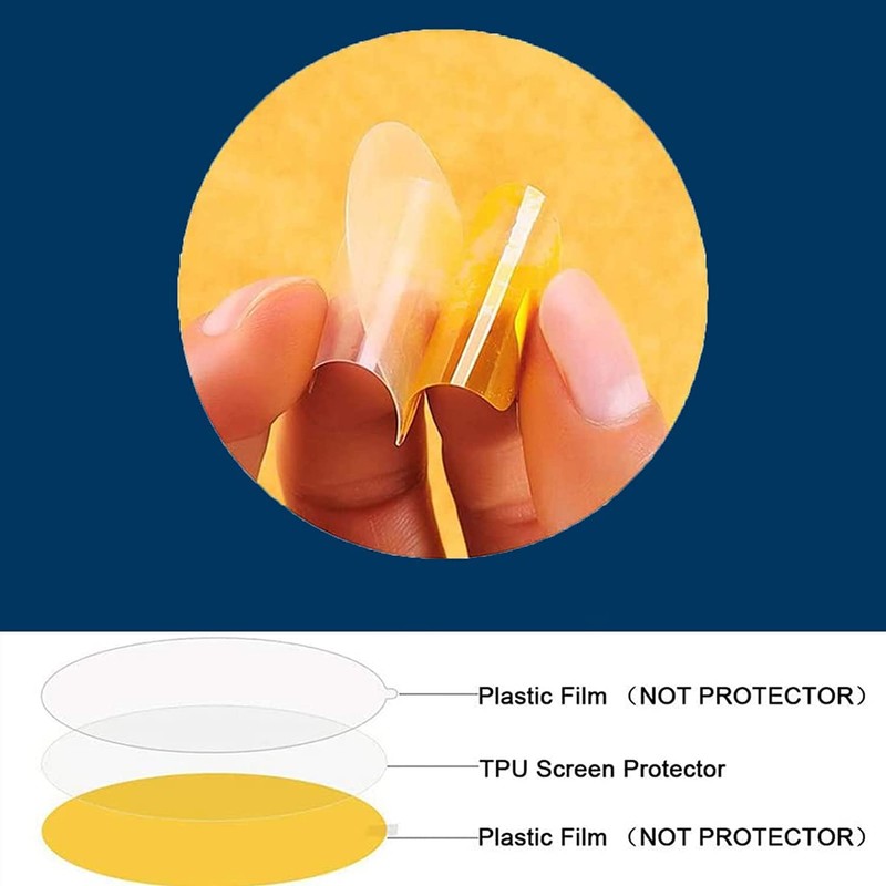 Compatible with Mingtawn Fitness Smart Watch Screen Protector, Lamshaw Full