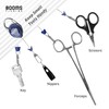 Booms Fishing FF3 7 PCS Fly Fishing Tools Kit, Fishing