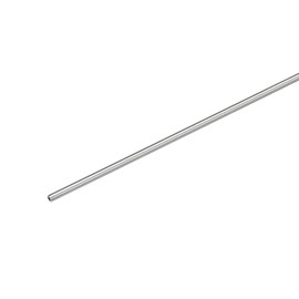 sourcing map 304 Stainless Steel Capillary Tube, OD 2mm x 0.25mm Wall Thick 250mm Length Metal Tubing for Industry Machinery