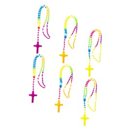 Generic Vintage Cross Necklace Trendy Necklace for Women Men Boys Fashion Jewelry for Women Random Color