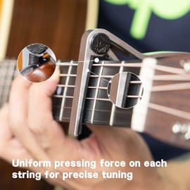 Alice Cejilla para guitarra acústica de aleación de aluminio, accesorios para guitarra acústica