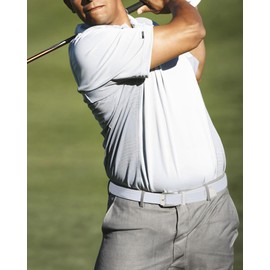 CHAOREN Golf Belts for Men - 1 3/8" Elastic Braided Stretch Mens Belts Casual - Fit Golf Pants Jeans Shorts