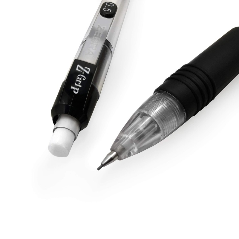 Pentel Zebra Z-Grip Mechanical Pencil - 0.5mm - Pack of