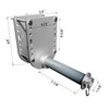 FEIMIRE Boat Lift Wheel Kit, 0.39" (10mm) Thick Aluminum Heavy-Duty