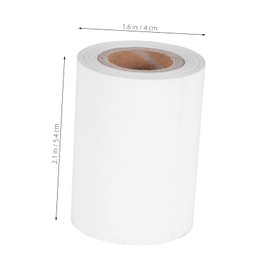 Operitacx Pack of 10 Rolls of Receipt Printing Paper Purses Spring Clasps Pin Tag Receipt Printer Paper Supermarket Printing Paper Receipt Paper for Kitchen Pintering Paper White