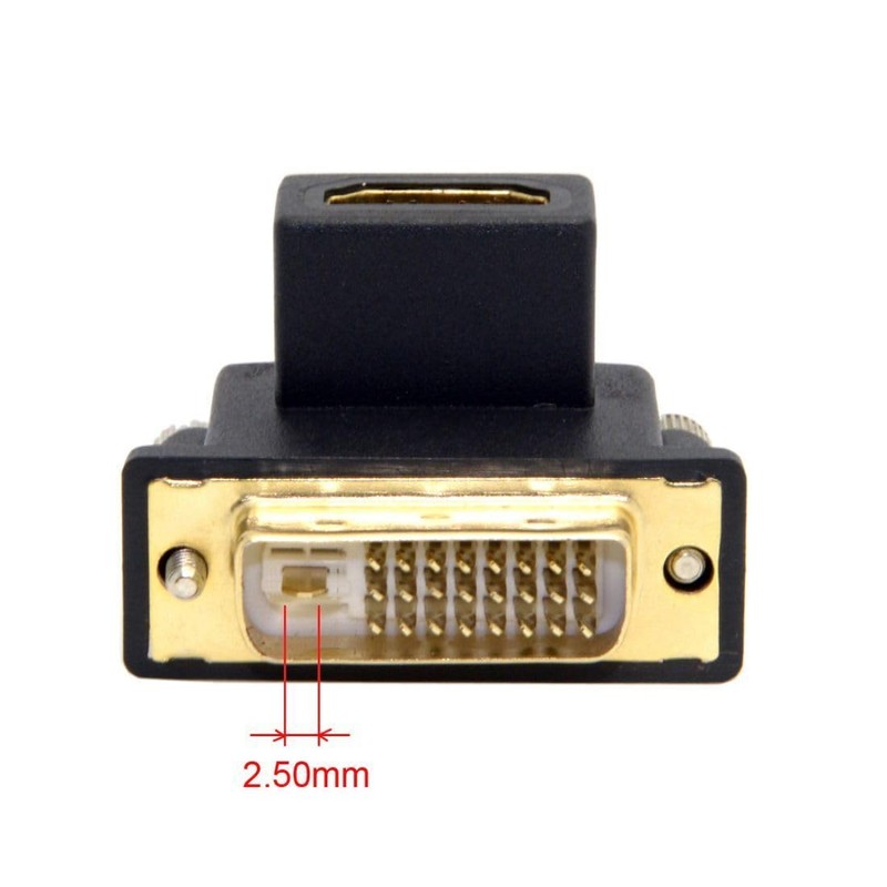 chenyang 2 Pack HDMI to DVI Adapter,DVI Male to HDMI