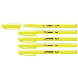 Highlighter Speed Yellow STAB.FLASH 555 24 4006381131223