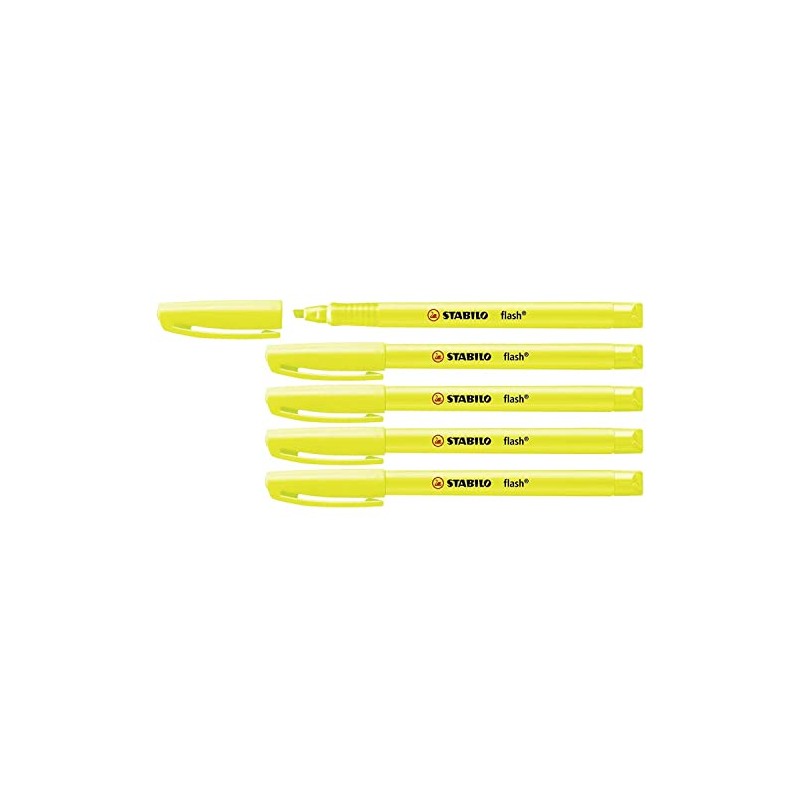 Highlighter Speed Yellow STAB.FLASH 555 24 4006381131223