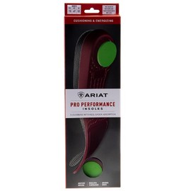Ariat Pro Performance Insoles Wide Square Toe No Color 10 B (M)