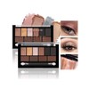 Erinde 10 Colours Lidscahtten Palette
