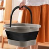 Collapsible Foot Tub Feet Soaking Spa Bath with Handle for