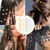 100 Pcs Gold & Silver Dreadlock Beads Locks Accessories Hair