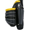 Tool Belt Pouch, Fixing Pouch with 3 Wide Pockets for