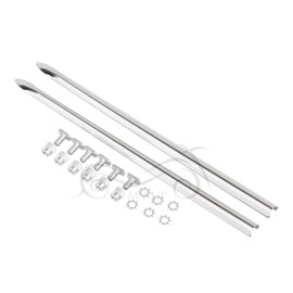 Unbranded Front Fender Spear Trim Fit For Harley Street Electra Glide Classic FLHTC FLHT