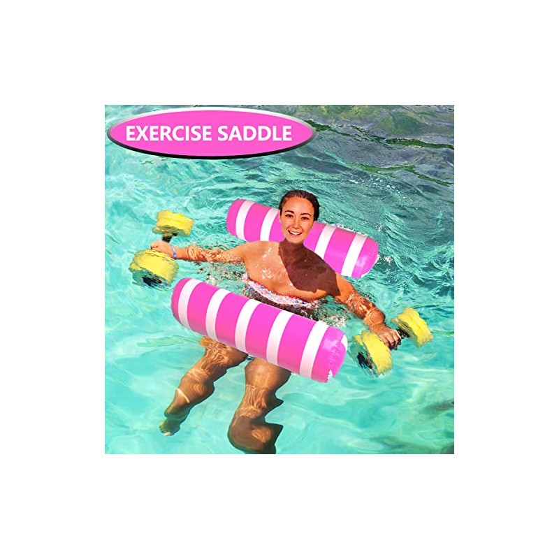 BLOFUN 2 Pack Water Swimming Pool Float Hammock,Pool Float Lounger,Water