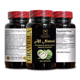 Olanta Trade Solution Graviola extract - Graviola for immune health, Non-GMO immune supplements -1 Bot