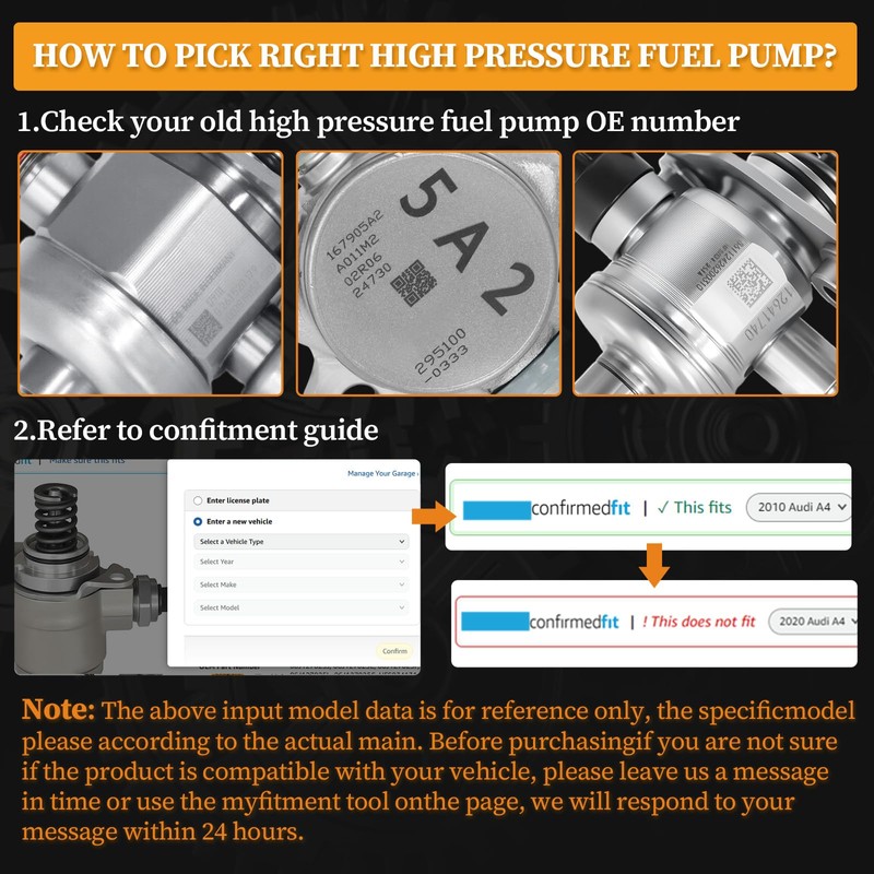 2010-2021 High Pressure Fuel Pump Compatible for Land Rover LR4