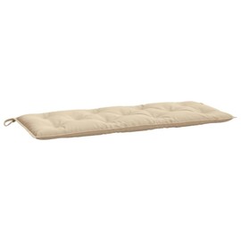 SKM Garden Bench Cushion Beige 100% Polyester Medium,Beige (Weight 3.09KG)