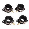 4 Pcs Carburetor Intake Manifold Boots 16065‑028 Rubber Inlet Joint