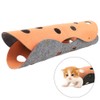 DIY Cat Tunnel Toys Detachable Folding Pet Cat Felt Playing
