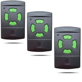 26.995 MHz Garage Door Opener for Handheld Transmitter, Garage Door Remote Control Compatible with 26 MHz 26.9 MHz Hormann HSM2 HSM4 HS1 HS2 HS4 HSE2 HSZ1 HSZ2 HSP4 Pack of 3