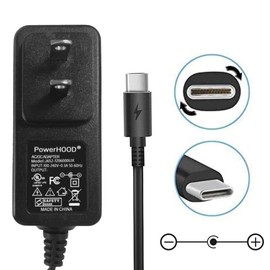 PowerHOOD USB Type C 5V 3A AC/DC Adapter Compatible with Razer Leviathan V2 X Soundbar Speaker Bluetooth Gaming Speaker with RGB Lighting RZ05-0428 RZ05-04280100 RZ05-04280100-R3U1 Power Supply PSU