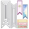 8 Pack Bookmark Die Cuts Metal Cutting Dies Carbon Steel