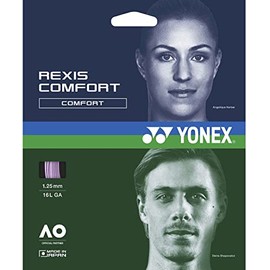 Yonex TGRCF125 Rigid Tennis String String Lexus Comfort 125 3.7 ft (12 m) Pink (026) 0.05 inch (1.25 mm)