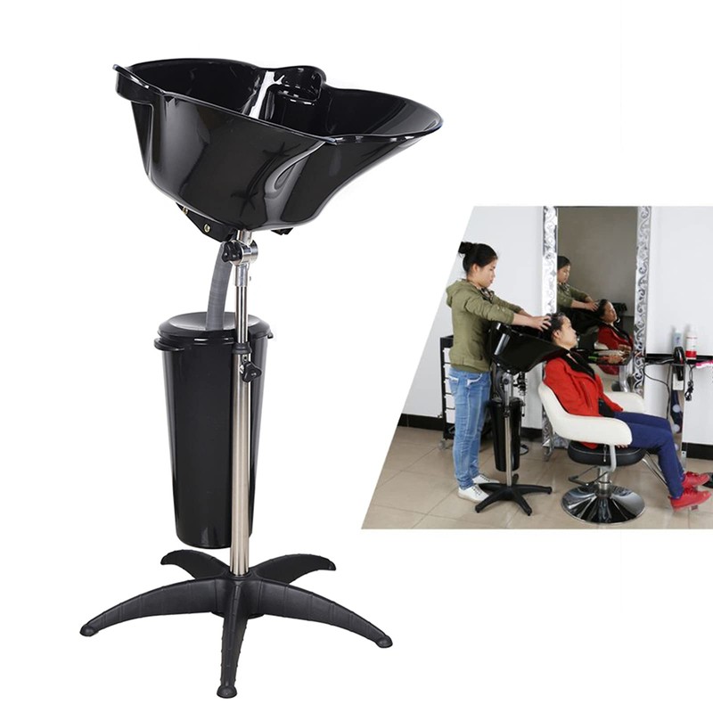 Removable Shampoo Basin Portable Hair Washing Sink Shampoo Bowl with