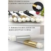 Pack of 28 Eyelash Shampoo Brushes, Eyelash Extension Cleaning Brushes,