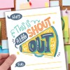 Kudos Shout Out Cards for Teachers, Students, and Employee Appreciation