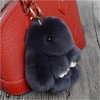 Soft Fluffy Rabbit Keychain Cute Plush Bunny Key Rings Plush