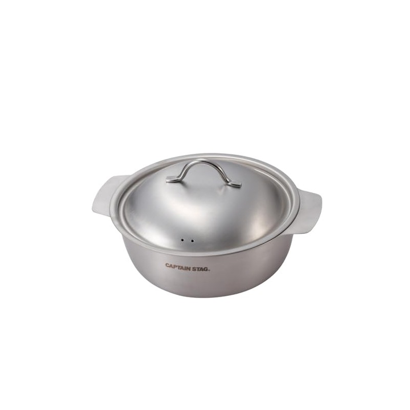 Captain Stag UH-4212 Outdoor Cooker, Kitchen Utensils, Pot, Camping Pot,