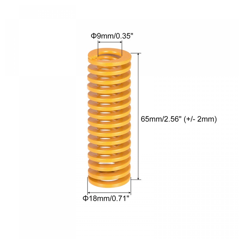 sourcing map Tool Spring 18 mm Outer Diameter 65 mm