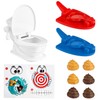 Thyonta Projection Fun Toilet Spoofing Shooting Game with Projectile Poo