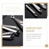 Healvian 3pcs Stainless Steel Poultry Tweezer Set Durable Hair Puller